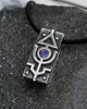 boulder opal pendant, mens opal necklace, mens silver necklace, unique necklace, Mars by Moonique