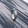 Antique mens ring Mens gemstone rings Labradorite Ring Unique mens silver ring Cyberpunk ring Industrial ring GLOW