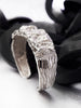 Silver Cuff Bracelet from the solid sterling silver - GRAND