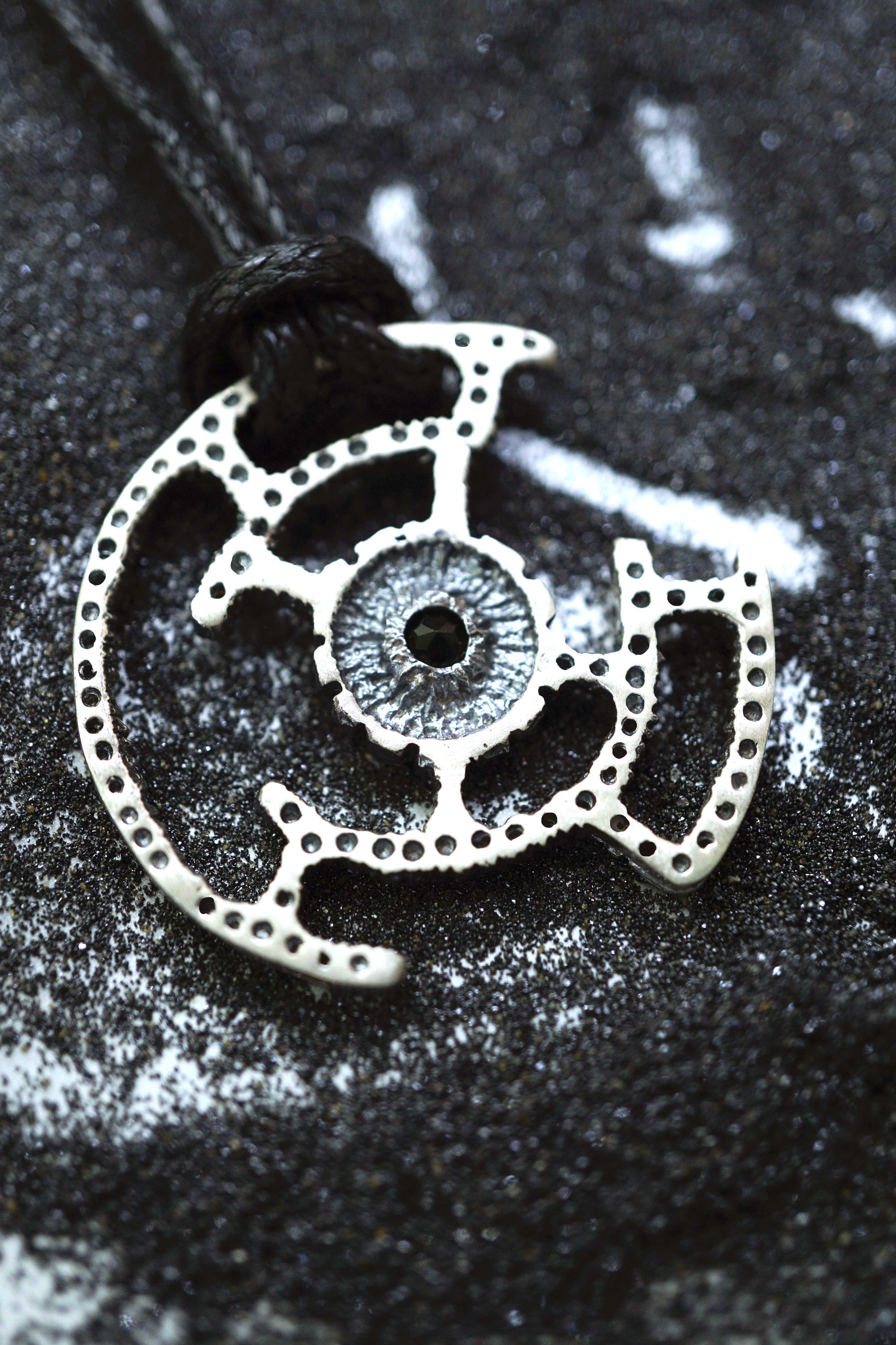 women silver pendant, womens necklace, tourmaline pendants Amulet sterling silver pendant KEY