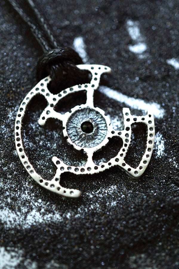 women silver pendant, womens necklace, tourmaline pendants Amulet sterling silver pendant KEY