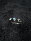 Moon Ring, Sailor Moon ring, Moonstone ring, Moon phases ring, Sun and moon ring, Triple Goddess ring, June birthstone ring LaLuna