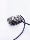 rock sterling silver pendant